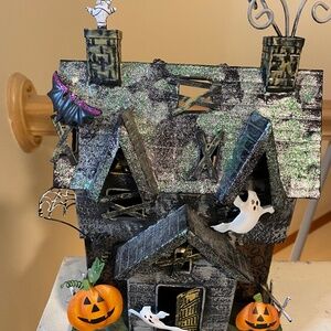 Haunted House Tea Light Holder Halloween Decor Kohls